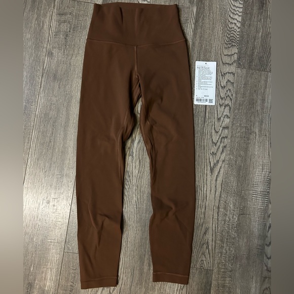 Lululemon Align Leggings 25” size 4 Roasted Brown - Picture 3 of 5